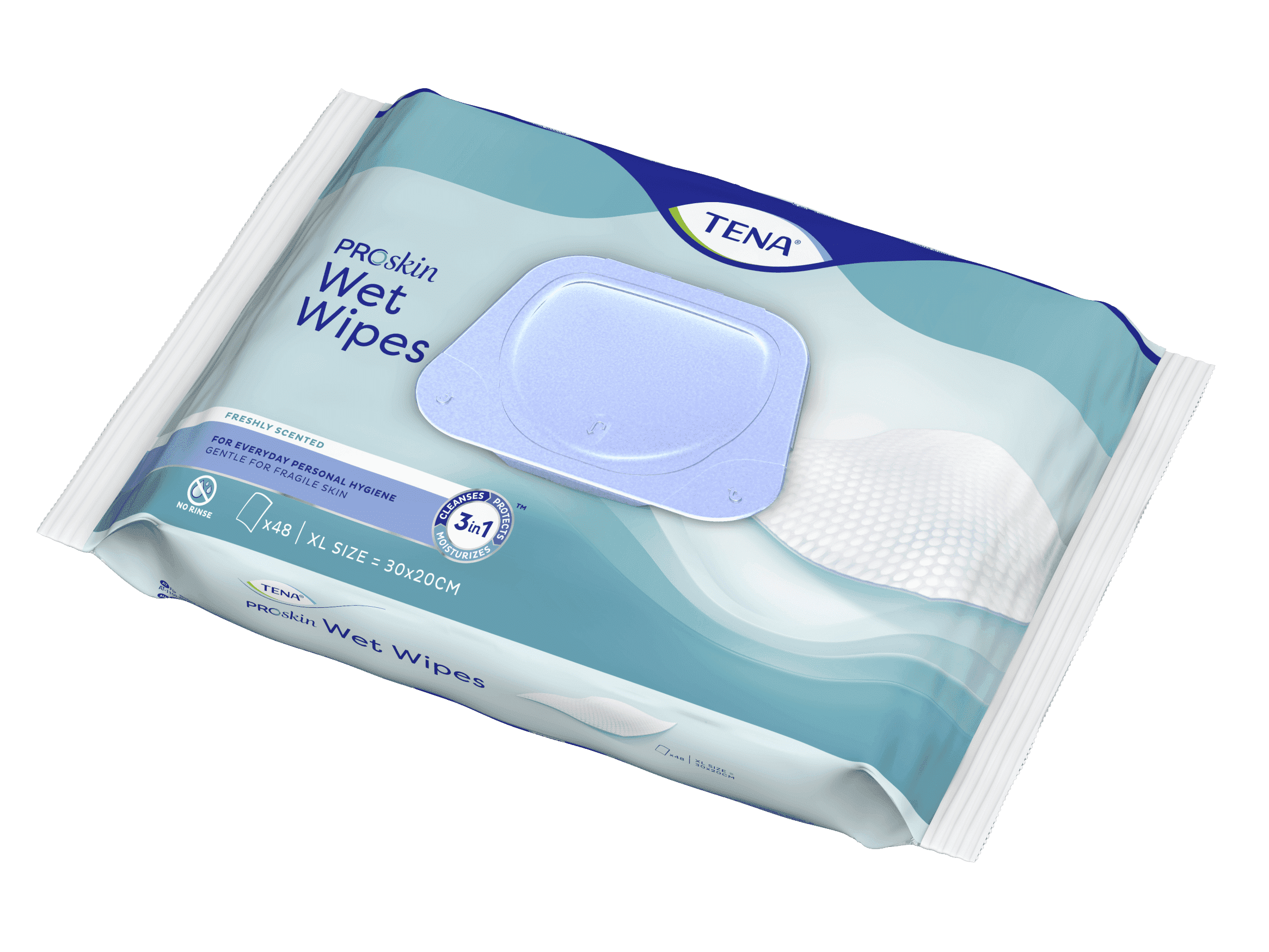 TENA Wet Wipe met dispenser Hulpmiddelwereld