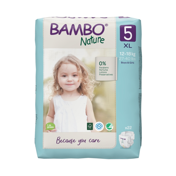 Bambo Nature Junior 5 - 22 stuks - 12 tot 18 kg