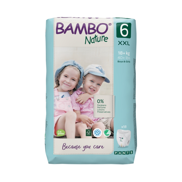 Bambo Nature Pants 6 - 18 Stuks - Vanaf 18 kg