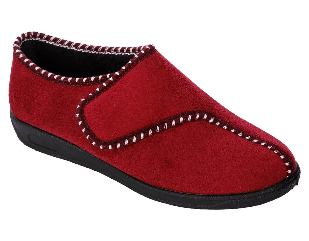 MSF pantoffel - bordeaux laag damesmodel