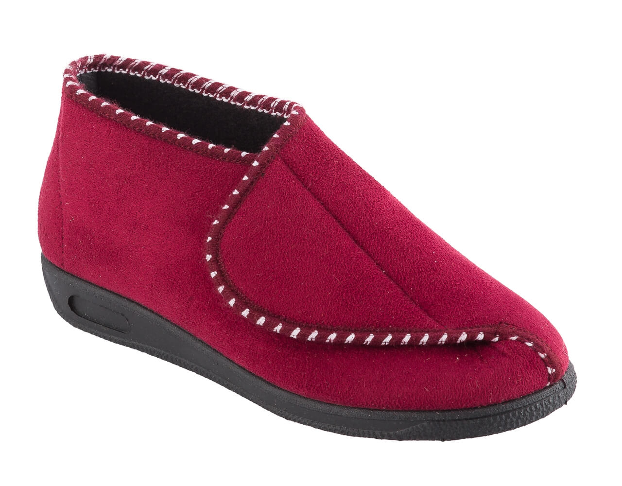 MSF pantoffel - bordeaux hoog damesmodel