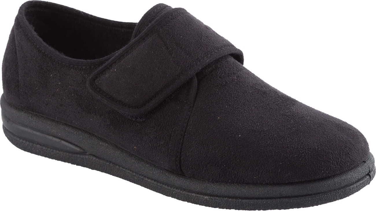 MSF Senioren Pantoffel Heren - Zwart Laag Model Maat 40