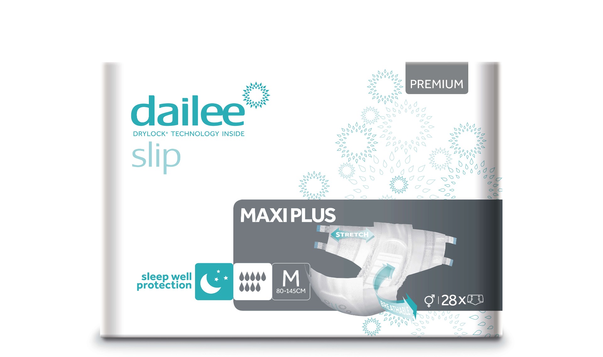Dailee Slip Premium Maxi Plus - Medium - 28 stuks