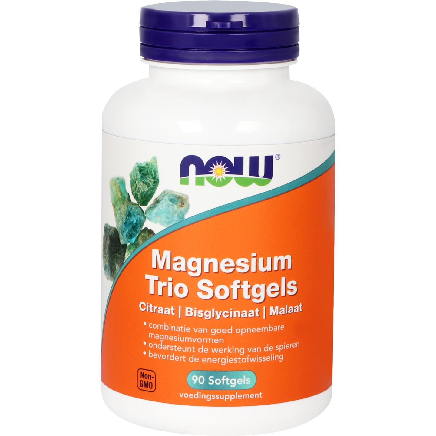 NOW Magnesium Trio Softgels - 90 st