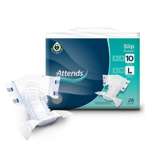 Attends Slip Regular 10 - Large - 26 stuks