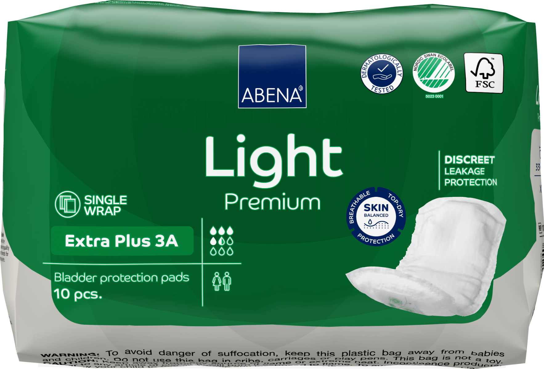 Abena Light Extra Plus 10 stuks
