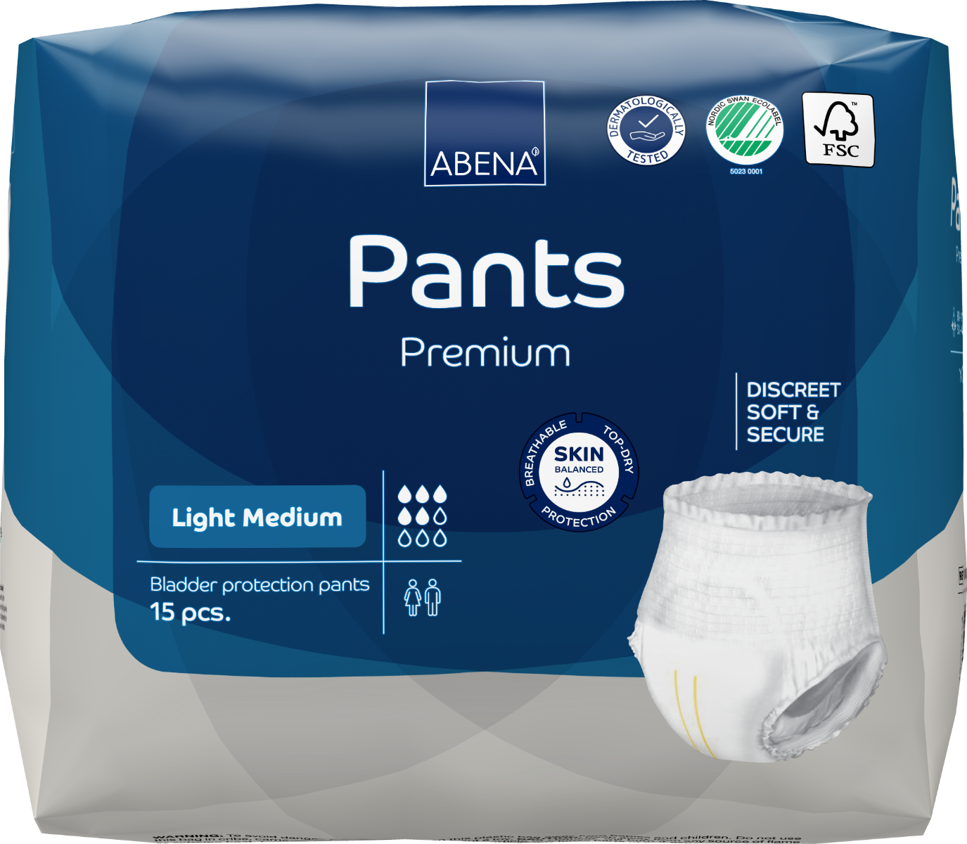 Abena Pants (ZERO M0) Light M - 15 stuks