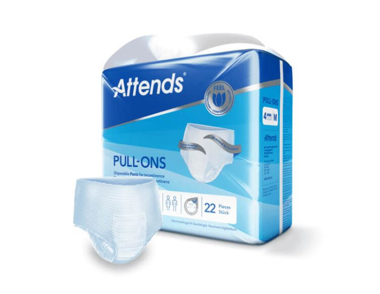 Attends Pull Ons 4 Medium - 22 stuks
