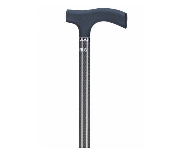 Carbon wandelstok-Soft recht handvat