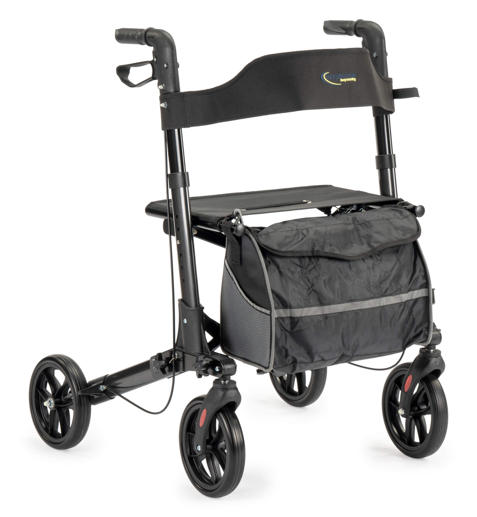 MultiMotion Lichtgewicht City Rollator - Antraciet