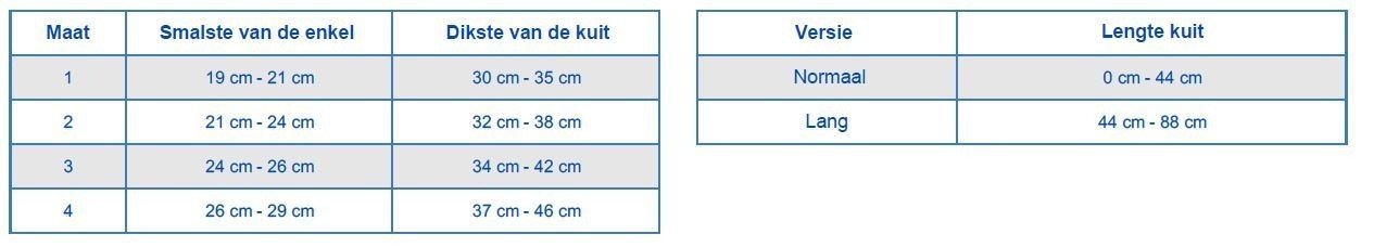 Venoflex Coton City 2 Sokken Lang Grijs-1