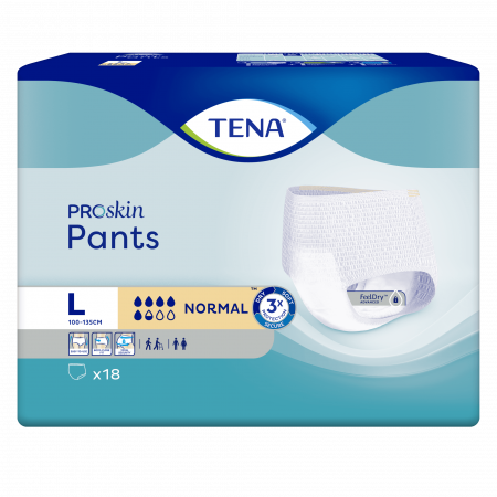 TENA Pants Normal ProSkin Large 18 stuks packshot