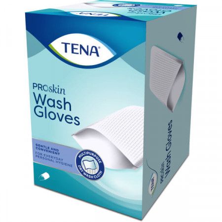 TENA ProSkin wash gloves verpakking
