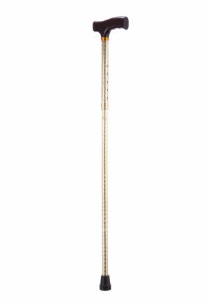 Opvouwbare wandelstok - Etched Gold 76 - 89 cm