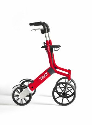 Rollator Let's Go Out-Rood