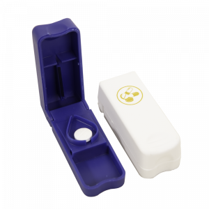 Pillensplijter met opbergvakje | Able2 | Handig en makkelijk in gebruik