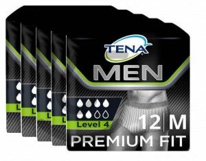 TENA Men Premium Fit Level 4 - M | 5 pakken van 12 stuks