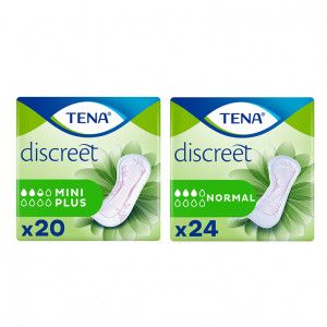 TENA Discreet Mini Plus & TENA Discreet Normal