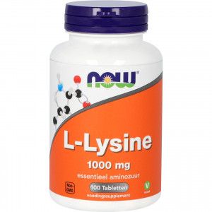 NOW L-Lysine 1000 mg tabs - 100 st