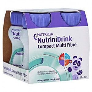 Nutrinidrink Compact Multi Fibre - Neutraal - 4x125ml