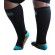 XpandaSport Sportsok met mesh panel - kniehoogte Zwart