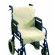 Vacht voor rolstoelzitting - zitting/rug