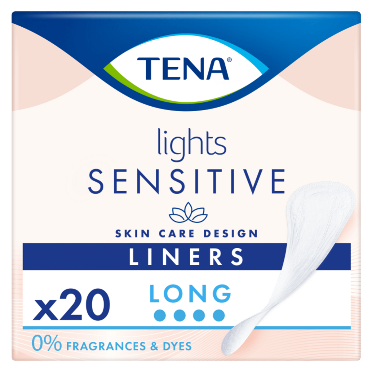 TENA Lights Sensitive Long 20 stuks Hulpmiddelwereld