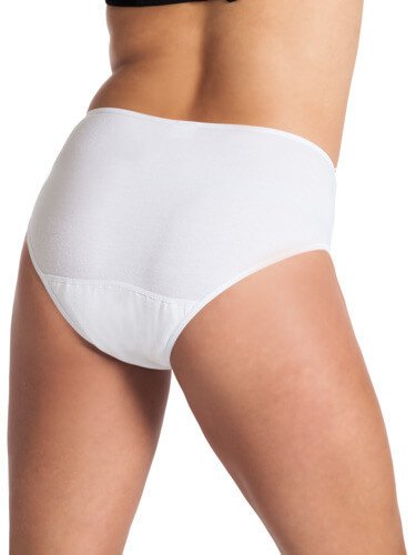 Incontinentie Tailleslip Dames - Wit-46/48