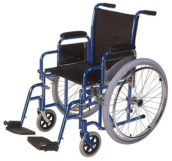 Rolstoel Classic DF+-Breedte 41 cm-luchtbanden