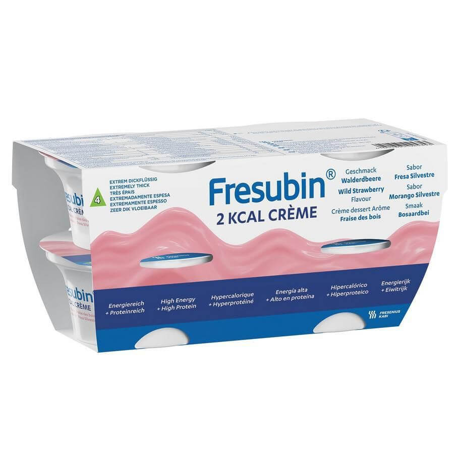 Fresubin 2kcal Creme Bosaardbei - 4 x 125 gram