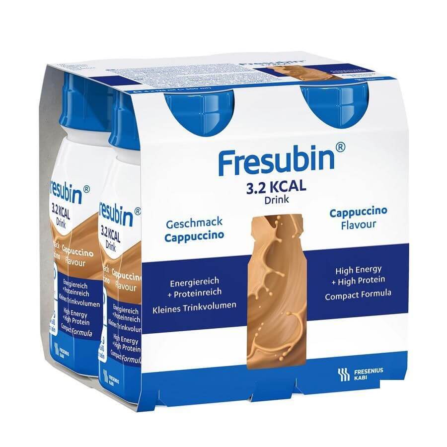 Fresubin 3.2 Kcal Drink Cappuccino - 4 x 125 ML