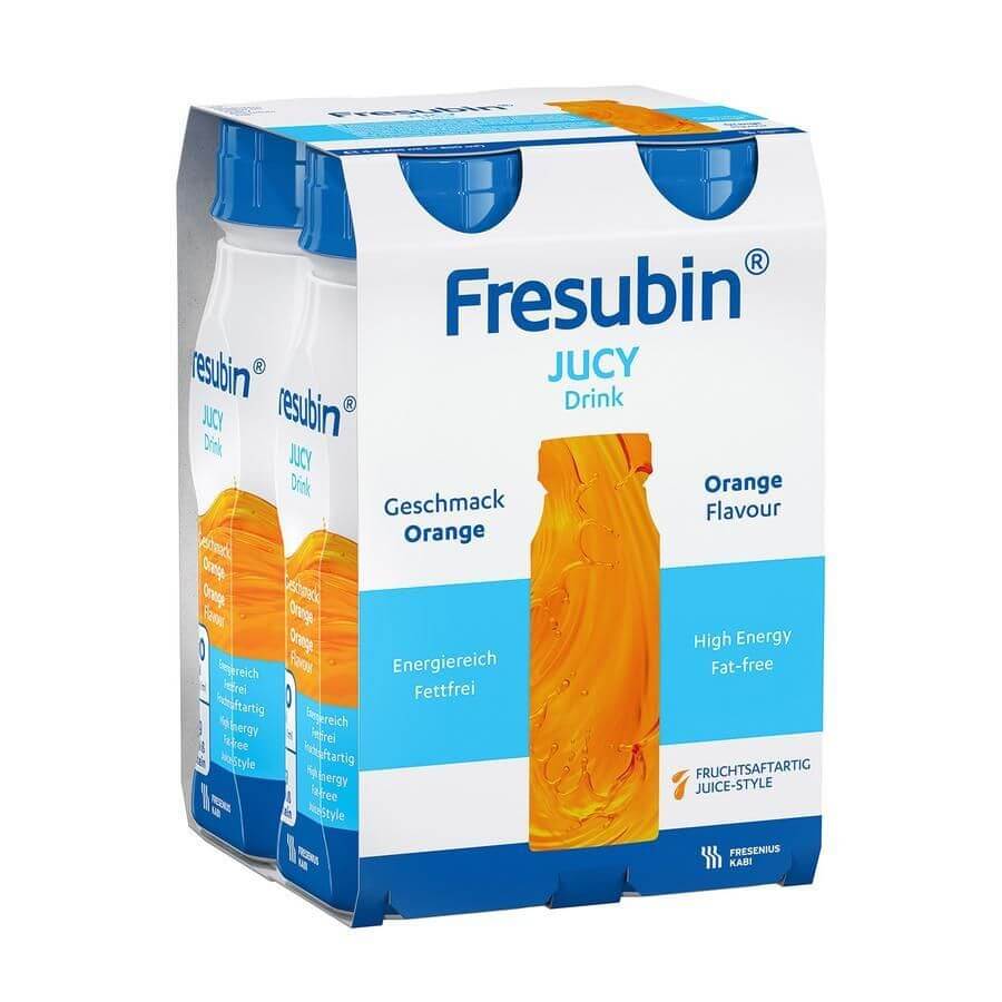 Fresubin Jucy Drink Sinaasappel - 4 x 200 ML
