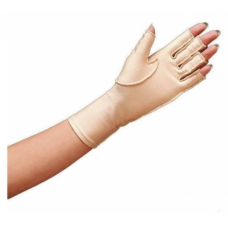 Norco Oedeemhandschoen-halve vingers, maat XS, rechts