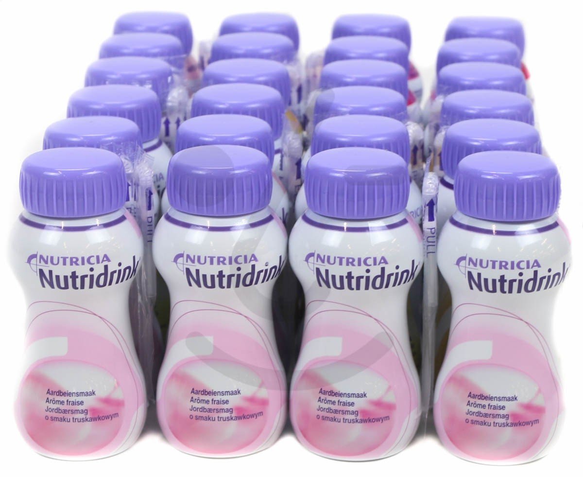 Nutridrink Aardbei | 6 pakken van 4x200ml