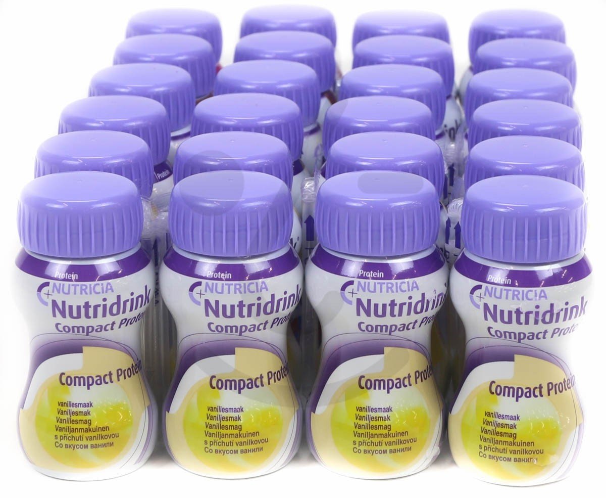 Nutridrink Compact Protein Vanille | 6 pakken van 4x125ml