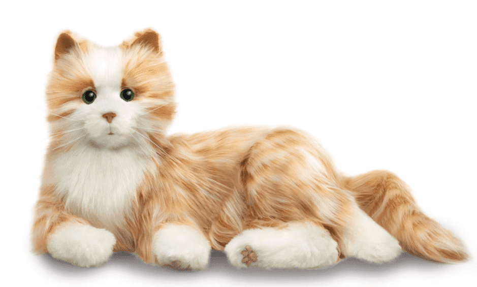 Robot Kat voor Dementie - Oranje