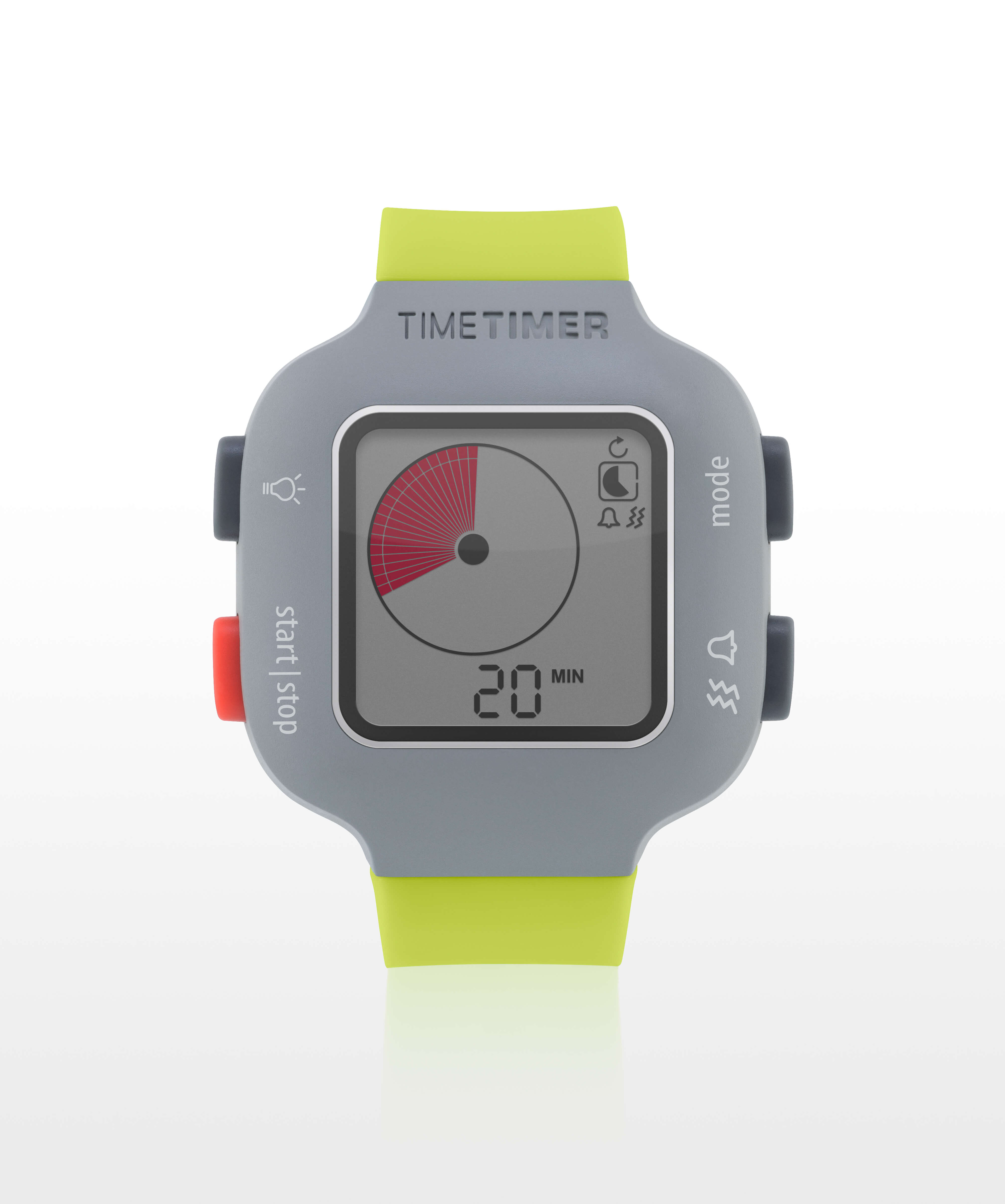 Time Timer Horloge Plus Junior - Lime Green