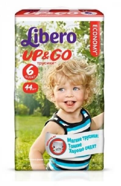 Libero Luierbroek Up & Go 6 - 18 Stuks - 13 tot 20 kg