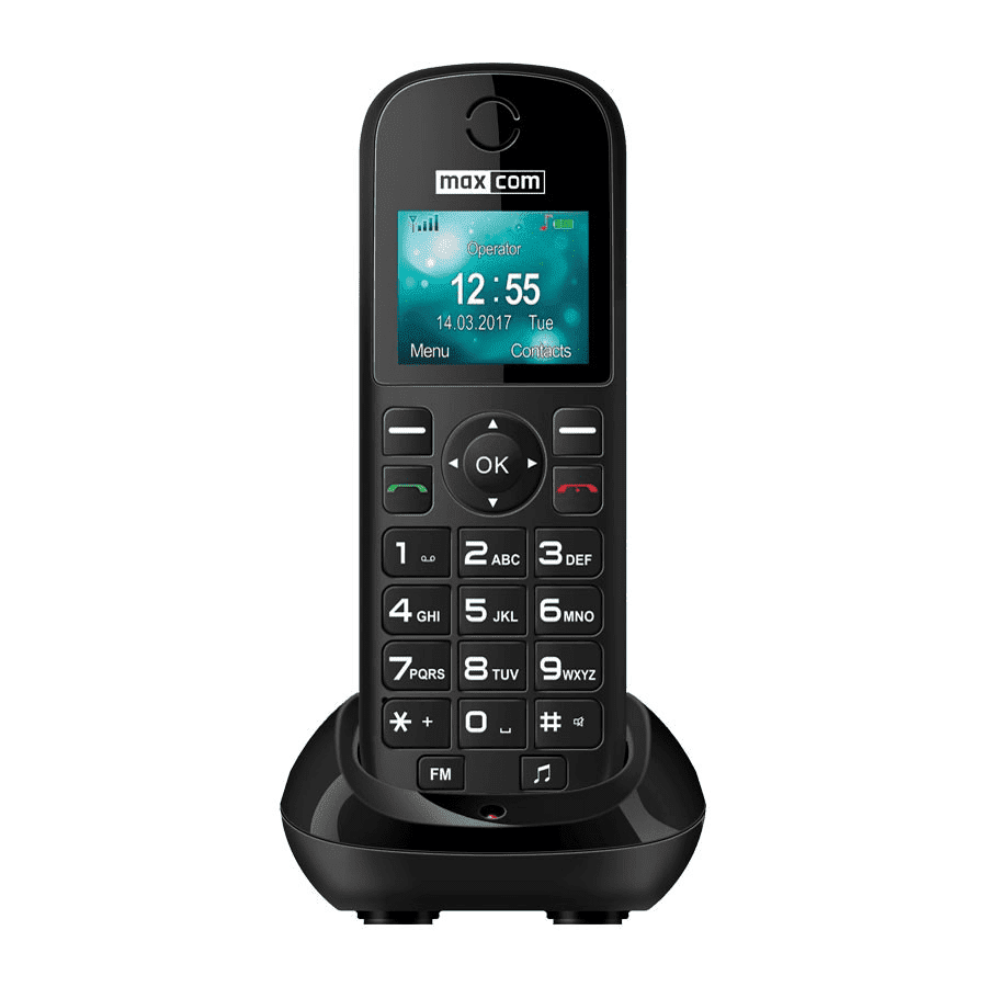 Maxcom MM35D Senioren mobiele huistelefoon