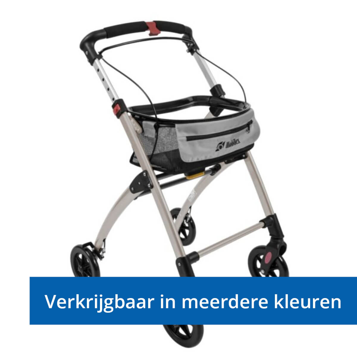 Mobilex Jaguar - Binnen rollator - Indoor Rollator - Oranje