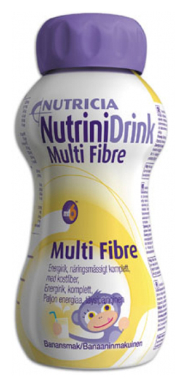 Nutrinidrink Multi Fibre - Banaan - 1x200ml