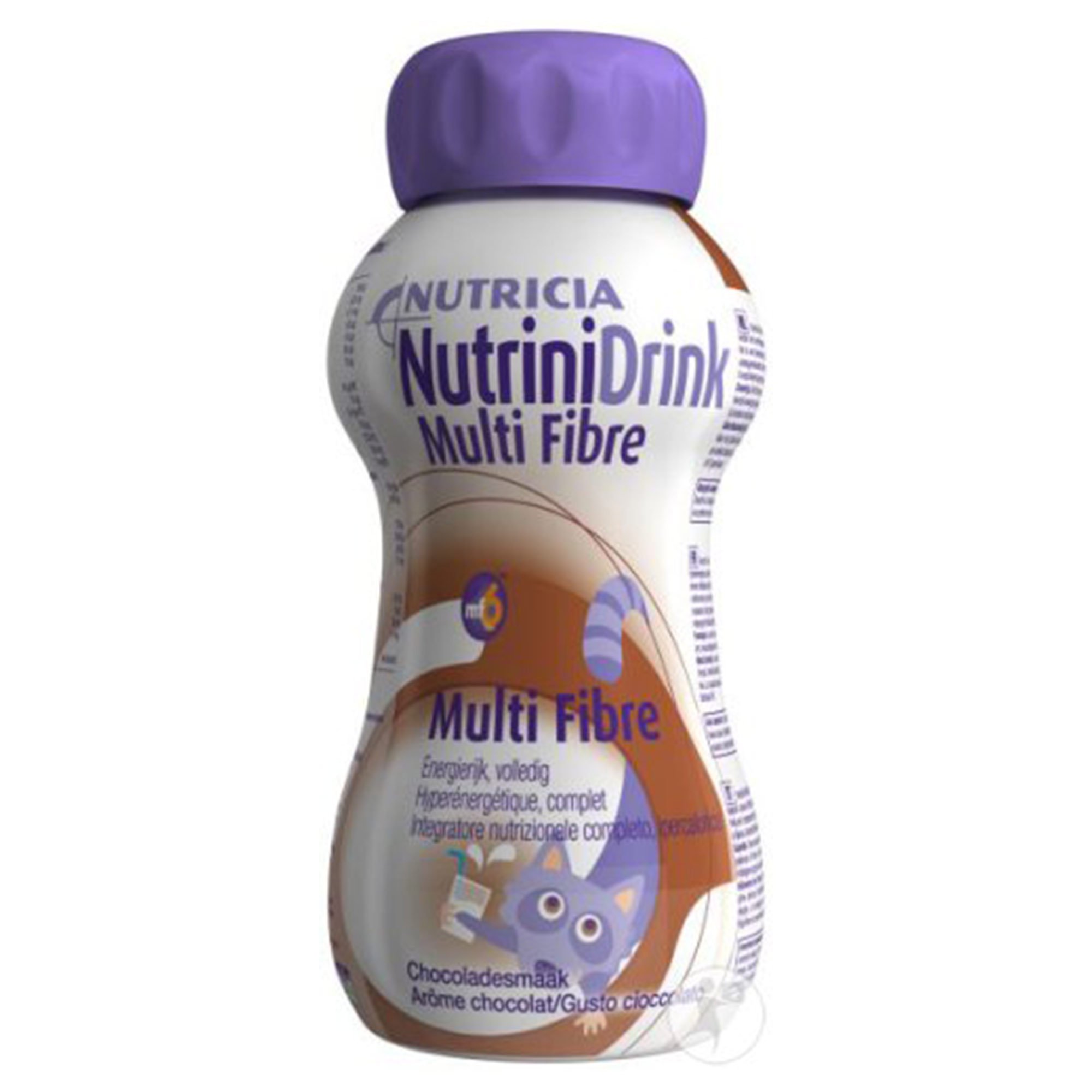 Nutrinidrink Multi Fibre - Chocolade - 1x200ml