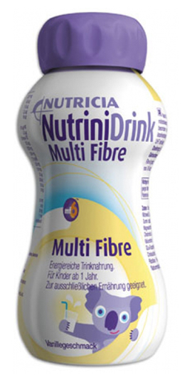 Nutrinidrink Multi Fibre - Vanille - 1x200ml