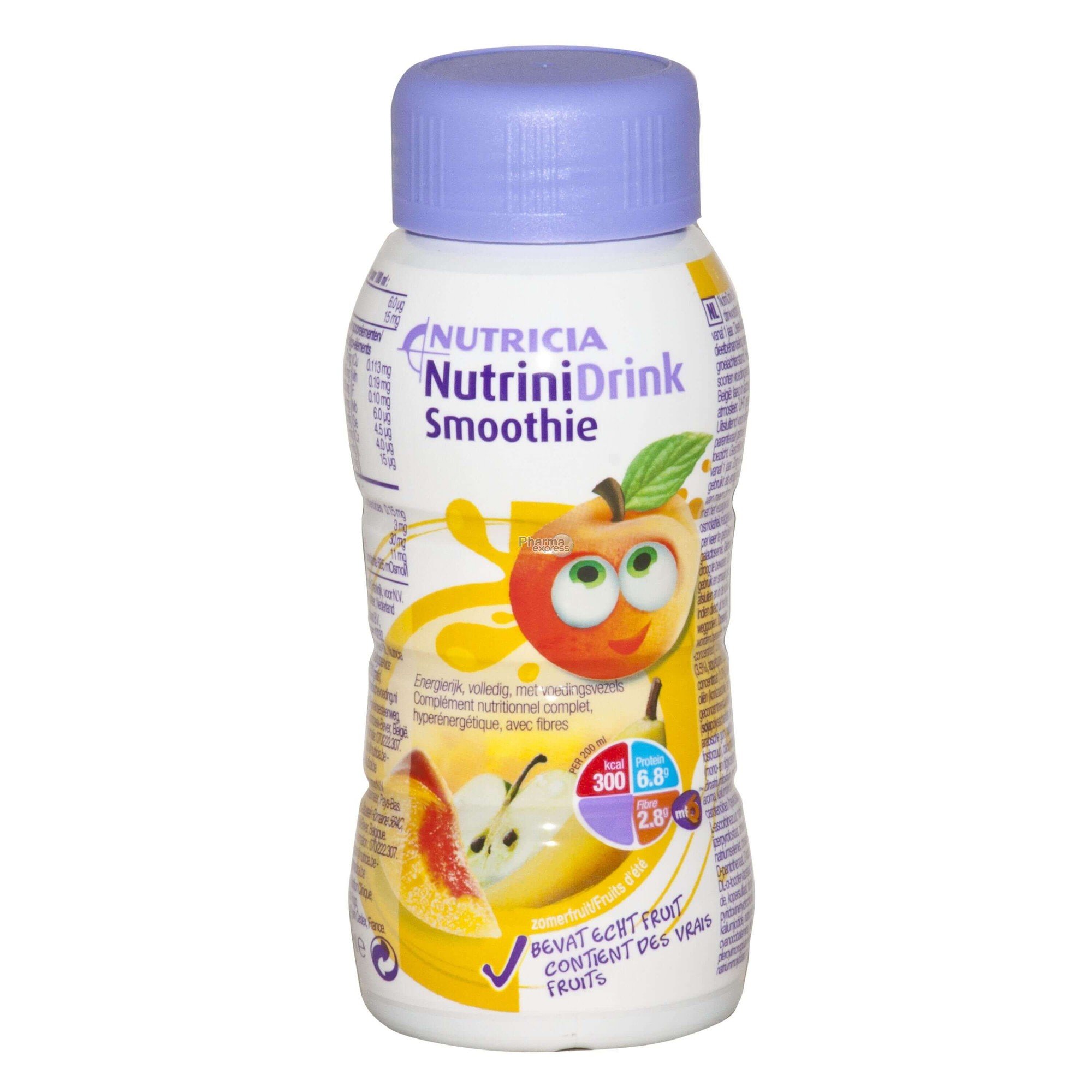 Nutrinidrink Smoothie - Zomerfruit - 1x200ml