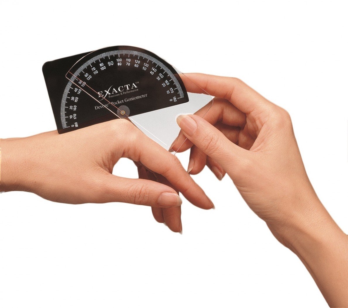 Devore pocket vinger goniometer