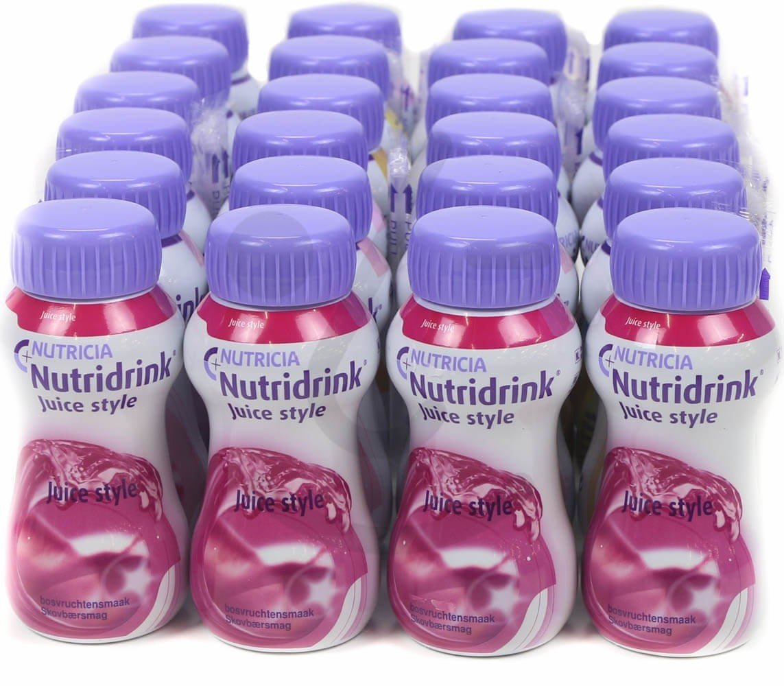 Nutridrink Juice Style Bosvruchten | 6 pakken van 4x200ml