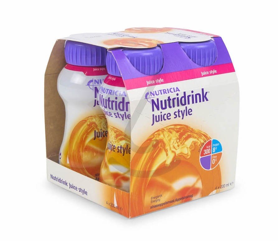 Nutridrink Juice Style Sinaasappel 4x200ml