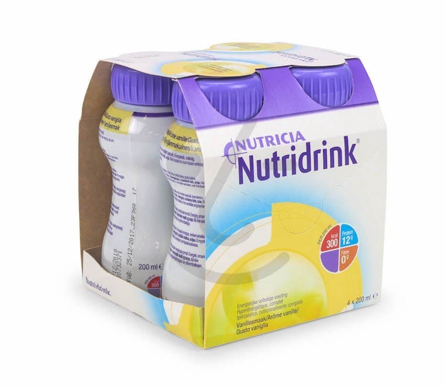 Nutridrink Vanille 4x200ml