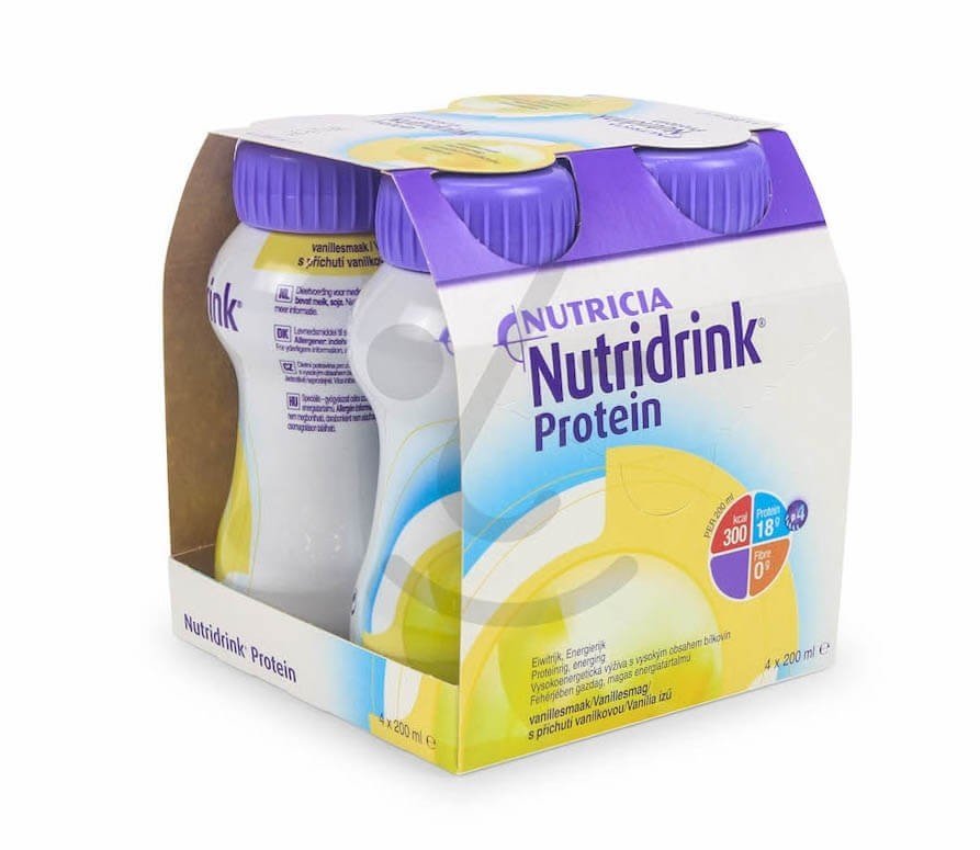 Nutridrink Protein Vanille 4x200ml