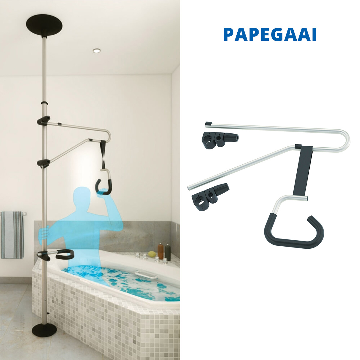 GRIPO grijppaal - papegaai